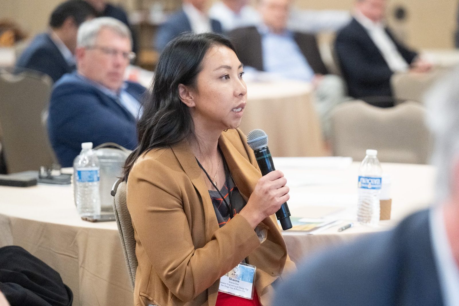 AEIC members in conversation