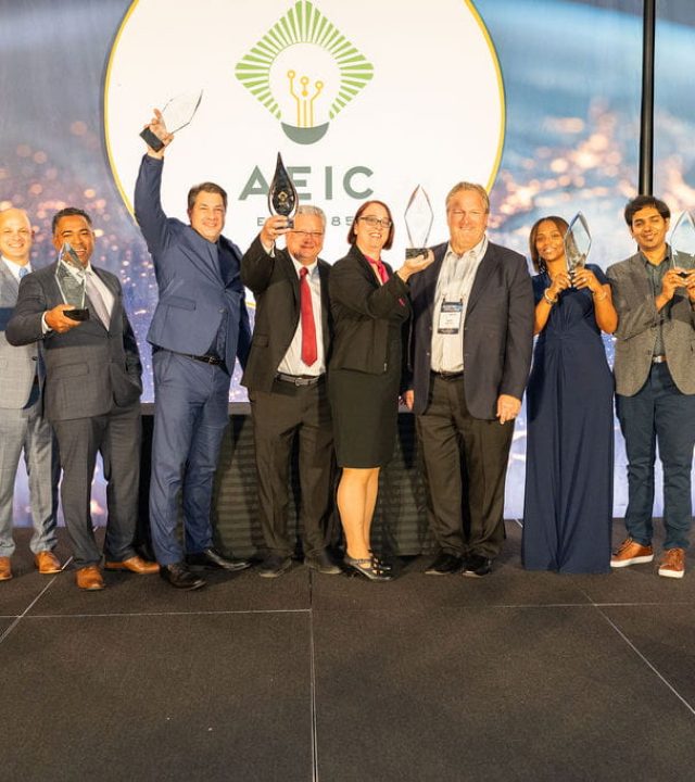Group on stage